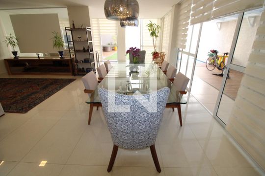 Sala de Jantar de casa à venda com 5 quartos, 437m² em Vila Inah, São Paulo