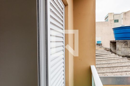 Varanda da Suíte de apartamento à venda com 2 quartos, 100m² em Parque Novo Oratório, Santo André