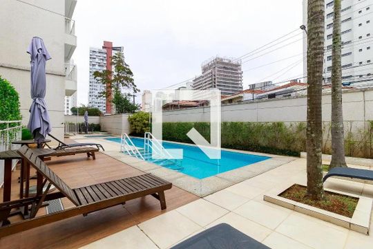 Área comum - Piscina de apartamento à venda com 2 quartos, 114m² em Santo Amaro, São Paulo
