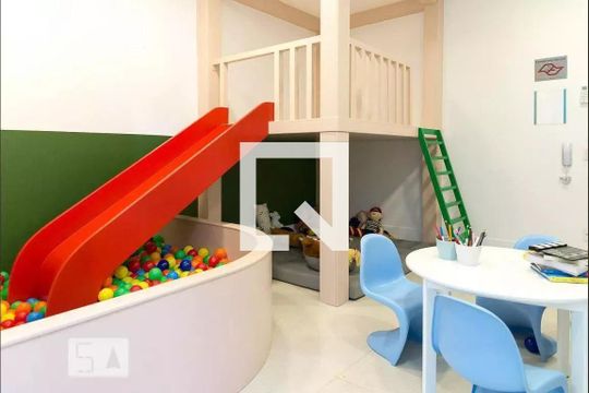 Área comum - Brinquedoteca de apartamento à venda com 1 quarto, 46m² em Bela Vista, São Paulo