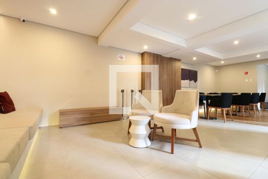 Área comum - Salão de festas de apartamento para alugar com 1 quarto, 29m² em Água Branca, São Paulo