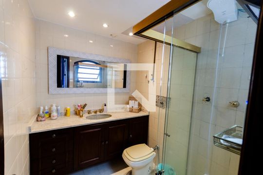 Banheiro da Suíte de apartamento à venda com 3 quartos, 132m² em Vila Isabel, Rio de Janeiro