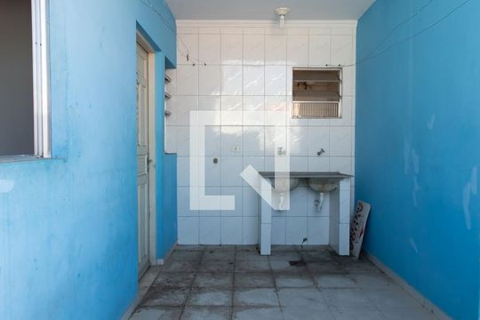 Área de Serviço de casa para alugar com 1 quarto, 50m² em Cidade São Miguel, São Paulo