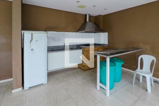 Área comum - Churrasqueira de kitnet/studio para alugar com 1 quarto, 36m² em Cambuci, São Paulo