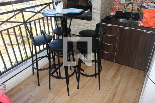 Varanda de apartamento à venda com 3 quartos, 70m² em Ponte Grande, Guarulhos