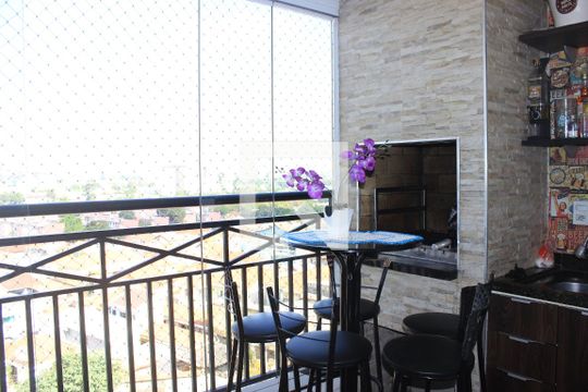 Varanda de apartamento à venda com 3 quartos, 70m² em Ponte Grande, Guarulhos