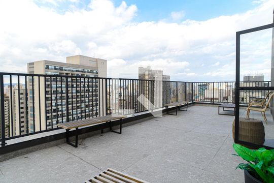 Área comum de kitnet/studio à venda com 1 quarto, 22m² em Bela Vista, São Paulo