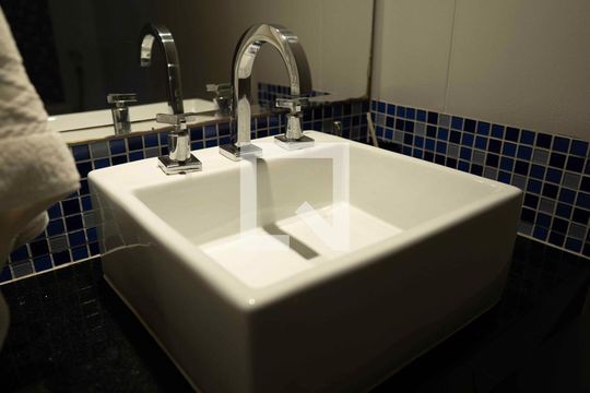 Lavabo de apartamento à venda com 3 quartos, 118m² em Jacarepaguá, Rio de Janeiro