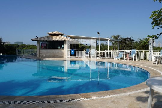 Área comum - Piscina de apartamento à venda com 3 quartos, 118m² em Jacarepaguá, Rio de Janeiro