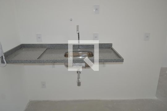 Cozinha de kitnet/studio à venda com 1 quarto, 25m² em Liberdade, São Paulo