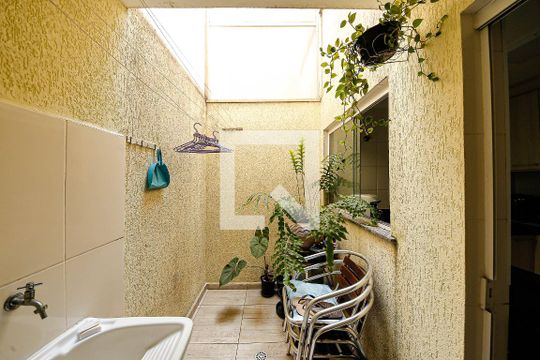 Área de Serviço de casa de condomínio à venda com 2 quartos, 63m² em Vila Alpina, São Paulo