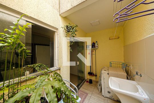 Área de Serviço de casa de condomínio à venda com 2 quartos, 63m² em Vila Alpina, São Paulo