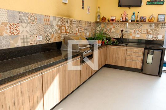 Área comum - Churrasqueira de casa à venda com 3 quartos, 166m² em Vila Osasco, Osasco