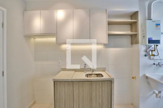 Cozinha de apartamento à venda com 2 quartos, 37m² em Mooca, São Paulo