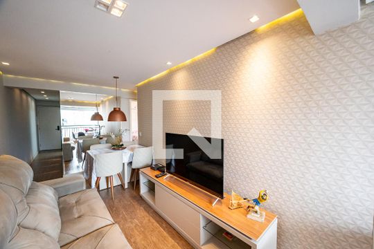 Sala de apartamento à venda com 2 quartos, 60m² em Vila da Saúde, São Paulo