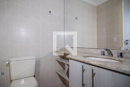 Banheiro de apartamento para alugar com 3 quartos, 92m² em Santa Paula, São Caetano do Sul