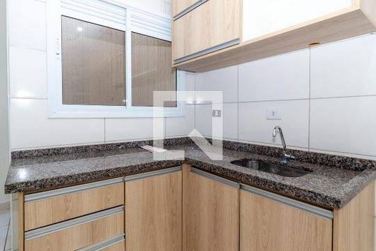 Cozinha de kitnet/studio para alugar com 1 quarto, 26m² em Tatuapé, São Paulo