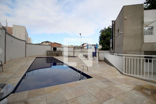 Área comum - Piscina de kitnet/studio para alugar com 1 quarto, 26m² em Jardim Betânia, Sorocaba