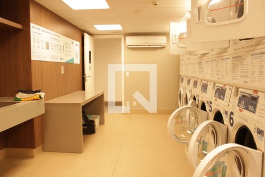 Área comum - Lavanderia de apartamento à venda com 1 quarto, 41m² em Pinheiros, São Paulo