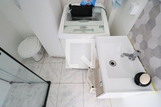 Banheiro de apartamento à venda com 1 quarto, 29m² em Barra Funda, São Paulo