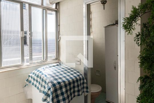 Área de Serviço de apartamento para alugar com 2 quartos, 95m² em Tijuca, Rio de Janeiro