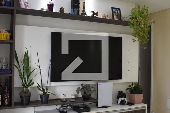 Sala de apartamento à venda com 2 quartos, 72m² em Capão Raso, Curitiba