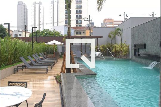 Área comum - Piscina de kitnet/studio para alugar com 1 quarto, 25m² em Vila Mariana, São Paulo