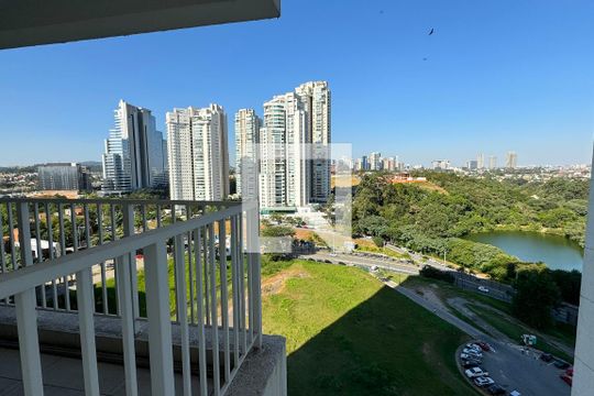 Vista da Sala de apartamento para alugar com 2 quartos, 53m² em Alphaville Empresarial, Barueri