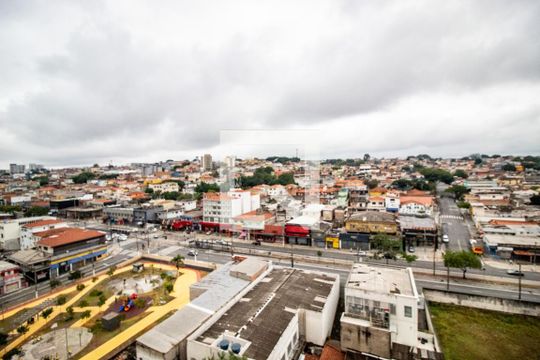 Vista Quarto de apartamento à venda com 1 quarto, 27m² em Jardim Itacolomi, São Paulo