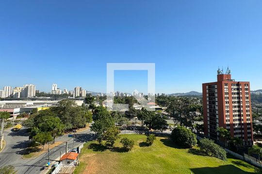 Vista da Sacada de apartamento para alugar com 2 quartos, 63m² em Tamboré, Barueri