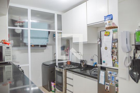 Cozinha  de apartamento para alugar com 1 quarto, 49m² em Centro, São Bernardo do Campo