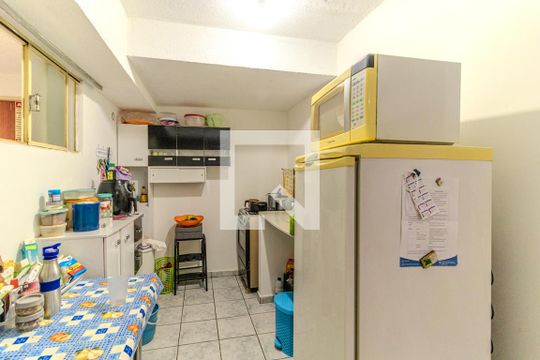 Cozinha de kitnet/studio à venda com 1 quarto, 34m² em Centro Histórico de São Paulo, São Paulo