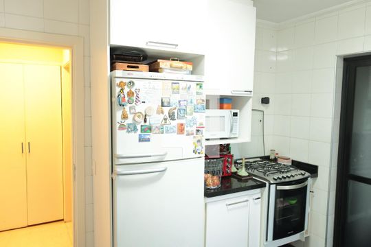Cozinha de apartamento à venda com 4 quartos, 169m² em Indianópolis, São Paulo
