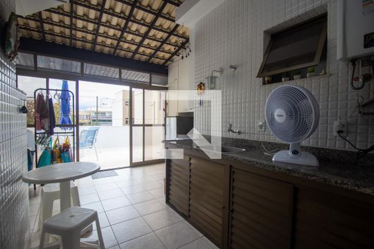 Área de Serviço de apartamento à venda com 4 quartos, 320m² em Recreio dos Bandeirantes, Rio de Janeiro