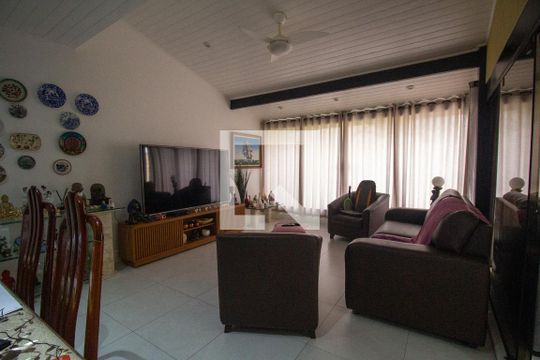 Sala de apartamento à venda com 4 quartos, 320m² em Recreio dos Bandeirantes, Rio de Janeiro