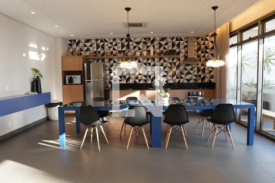 Área comum - Salão de festas de kitnet/studio para alugar com 1 quarto, 25m² em Vila Madalena, São Paulo