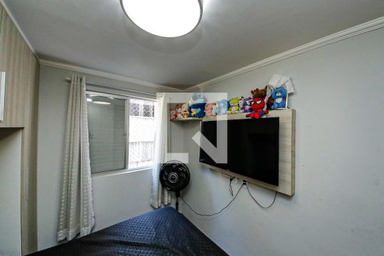 Quarto de apartamento à venda com 2 quartos, 43m² em Vila Antonieta, São Paulo