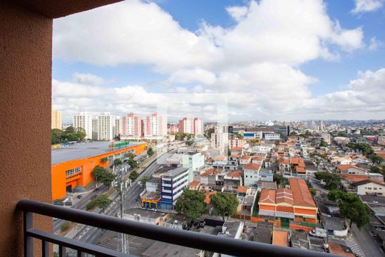Varanda da Sala de apartamento para alugar com 2 quartos, 44m² em Centro, Diadema