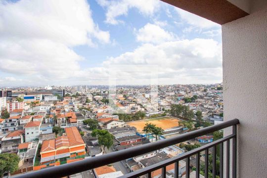 Varanda da Sala de apartamento para alugar com 2 quartos, 44m² em Centro, Diadema