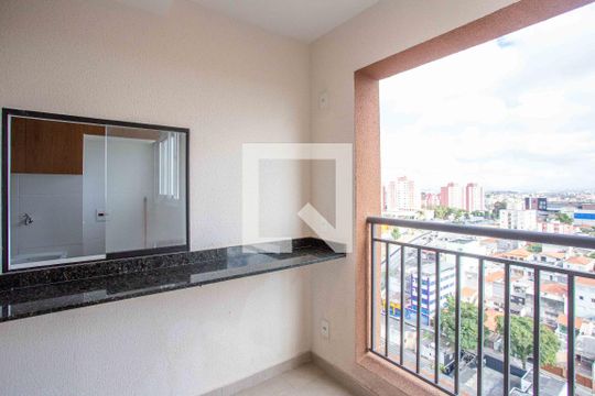 Varanda da Sala de apartamento para alugar com 2 quartos, 44m² em Centro, Diadema