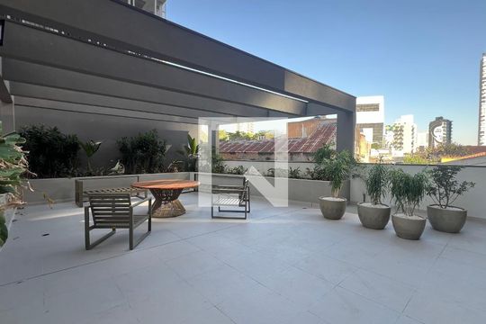 Área comum de kitnet/studio à venda com 1 quarto, 25m² em Pinheiros, São Paulo
