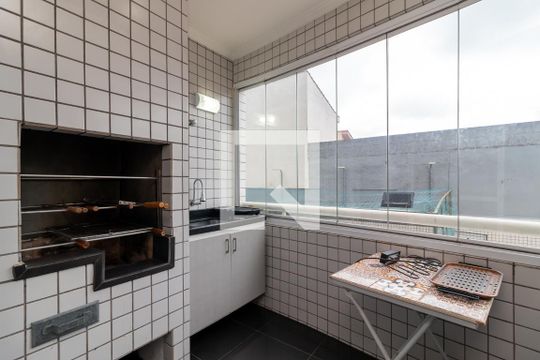Varanda Gourmet de apartamento à venda com 3 quartos, 83m² em Vila Isolina Mazzei, São Paulo