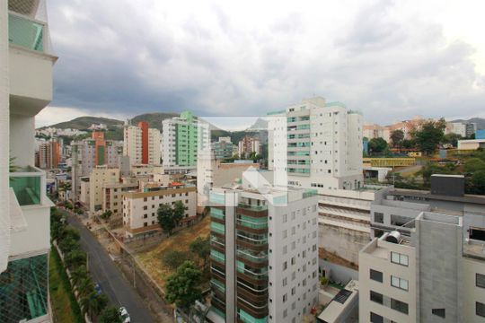 Vista da Varanda da Sala de apartamento para alugar com 2 quartos, 65m² em Buritis, Belo Horizonte