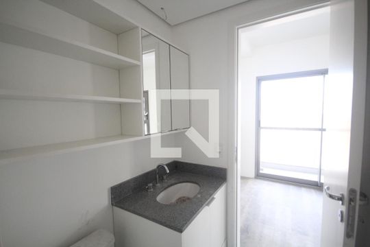 Banheiro de apartamento à venda com 1 quarto, 25m² em Liberdade, São Paulo