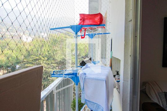 Varanda da Sala de apartamento à venda com 2 quartos, 70m² em Tijuca, Rio de Janeiro