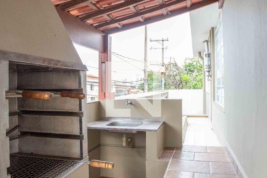 Área comum - Churrasqueira de casa à venda com 3 quartos, 200m² em Jardim Aeroporto, São Paulo