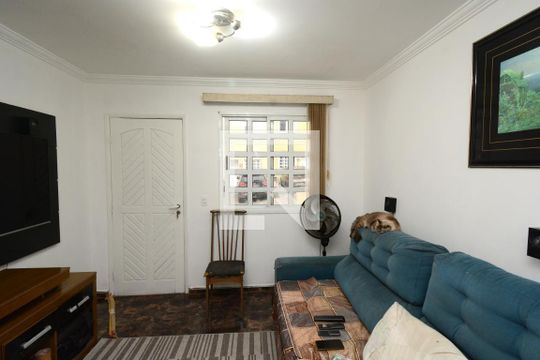 Sala de casa de condomínio à venda com 3 quartos, 100m² em Vila Campo Grande, São Paulo