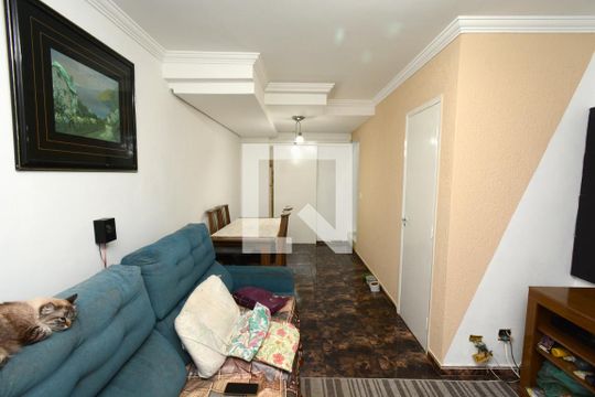 Sala de casa de condomínio à venda com 3 quartos, 100m² em Vila Campo Grande, São Paulo