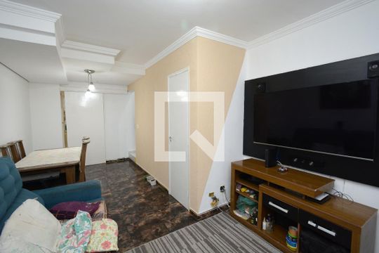 Sala de casa de condomínio à venda com 3 quartos, 100m² em Vila Campo Grande, São Paulo