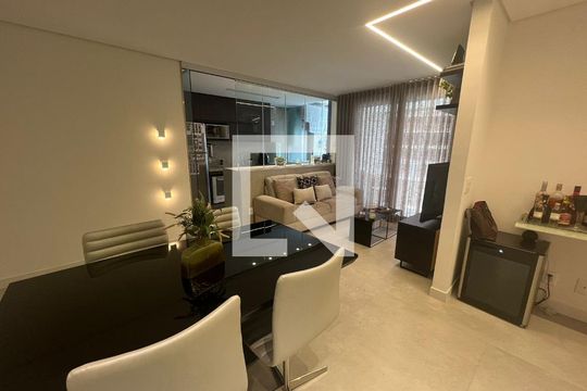 Sala de Jantar de apartamento para alugar com 2 quartos, 82m² em Serra do Curral Del Rey, Nova Lima